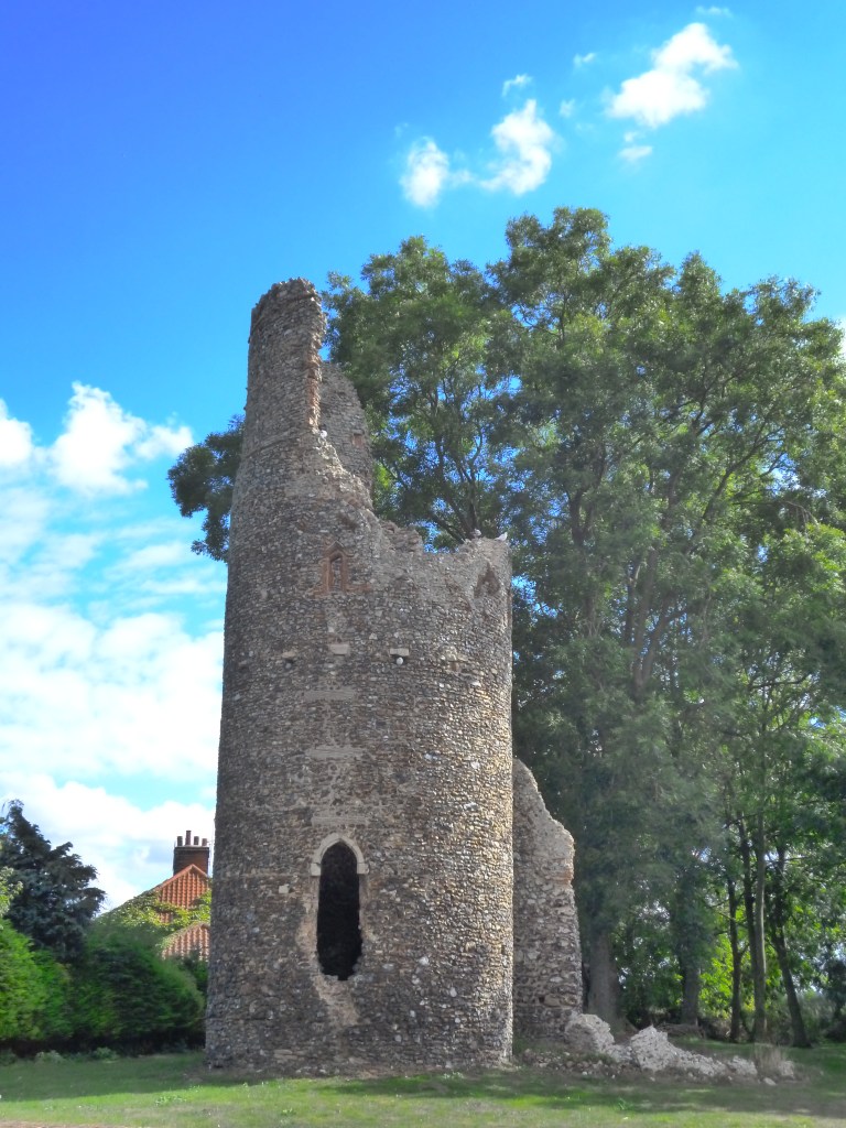 Ruin of St Mary's church, Kirby Bedon, Norfolk